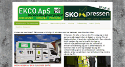 Desktop Screenshot of ekco.dk