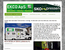 Tablet Screenshot of ekco.dk