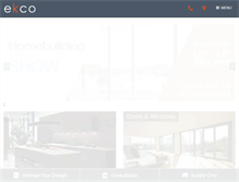 Tablet Screenshot of ekco.co.uk